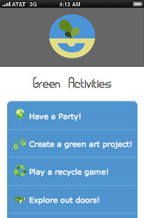 ACEweb App - Green Activities